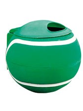 Abfallbehälter Ballform - grün Durchmesser: ca. 50 cm